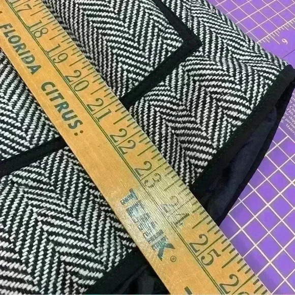 Merokeety classic herringbone Quilted Puffer Vest Sleeveless jacket vest-size S - Picture 11 of 11